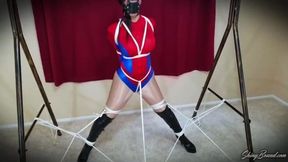 Spidergirl Crotchrope Predicament