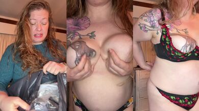 Underwear haul - quarter bras no nipples mastectomy crotchlessnunderwear