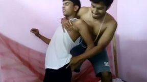 Indian boy stripped naked