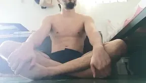 Sexy Thin Man Enjoying Indian Gay Fetish with Foot Worship