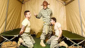 Boot Camp Desires: Drill Sergeants Secret Flame with Aspen – 18+