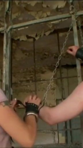 Humiliating wax play and whipping