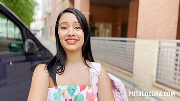 PutaLocura - Lia Ponce colombiana guapisima pillada por Torbe para casting de modelo