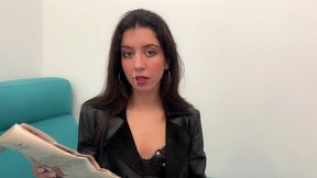 i got cum on face while reading news ignore fetish facial