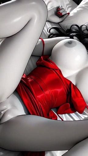 MILF in Red Dress Fucked ~ Ai-generated