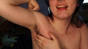 Licking My Smelly Hairy Armpits