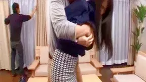 Neighborly Seduction - Two Men Take Advantage of Naive Nippon girl