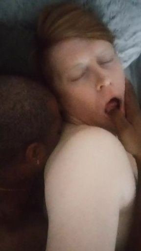 Redhead Slutty bottom takes BBC POV