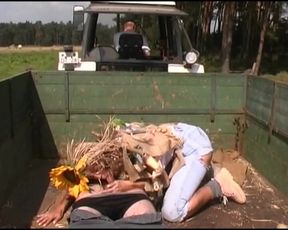 This German Babe Wants to Suck His Cock in Truck