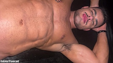 Encontrei o gostoso RICO MARLON caçando no Glory Hole