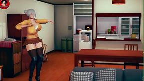 Meiko Shiraki bailando un cumbion
