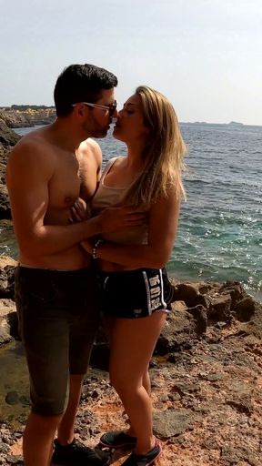 Horny Spanish Amateur Couple Persuades Me to Have a Threesome in Public - Mancheguitos   Clip 2