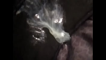 RIVER OF HOT CUM RUNNING OFF A 64K BRA CUP