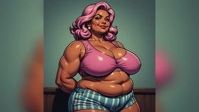 Big Tit BBW Art