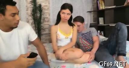 Sucking A Chaste Young Twat