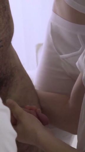Mormon elder makes obedient followers bareback passionately   Clip 1