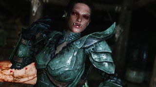 Skyrim orc heroine and stepson sex game