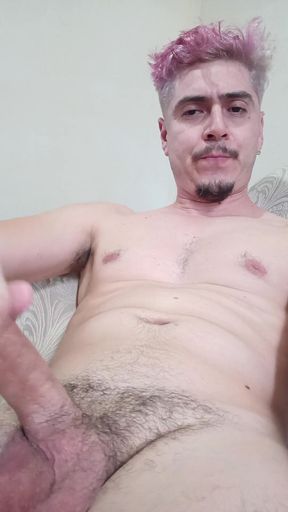 POV Handsome Stud Selfie Vid Jerking off so Much Milk