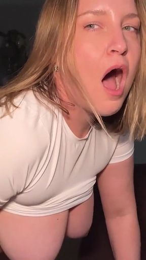 Cumming Together, Doggystyle Fuck with Creampie