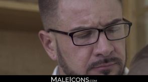 MaleIcons.com - Tight bottom's intense anal play with big dicked stud's big cock