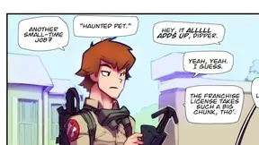 Haunted Pussy - Bustin' makes Dipper and Pacifica feel good!