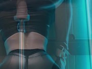 Freya in Trouble. Anal Mechanical Masturbator. From THE LARA CROFT SERIES episode 5/2