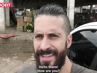 LETSDOEIT - Bubble Ass Colombian Teen PICKED UP and Drilled RAW