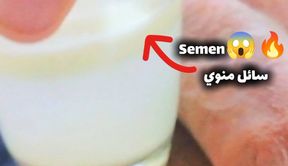 Arab cock fills the cup with 5 powerful 🔥💦 cumshots - the king of xHamster 👑   Solo Dad