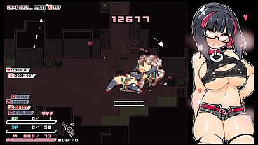Rignetta's Adventure [ Monsters Hentai Game ] Ep.10 non stop squirting from alien futanari creampie