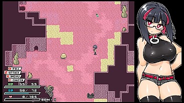 Rignetta's Adventure [ Monsters Hentai Game ] Ep.10 non stop squirting from alien futanari creampie
