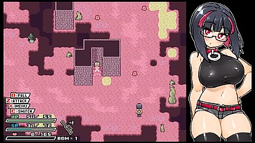 Rignetta's Adventure [ Monsters Hentai Game ] Ep.10 non stop squirting from alien futanari creampie