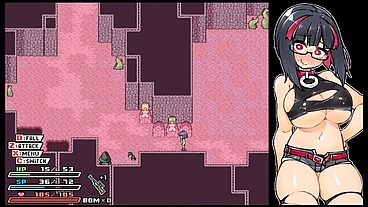 Rignetta's Adventure [ Monsters Hentai Game ] Ep.10 non stop squirting from alien futanari creampie
