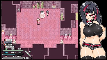 Rignetta's Adventure [ Monsters Hentai Game ] Ep.10 non stop squirting from alien futanari creampie