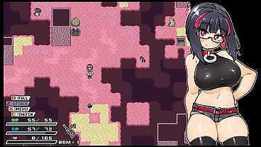 Rignetta's Adventure [ Monsters Hentai Game ] Ep.10 non stop squirting from alien futanari creampie