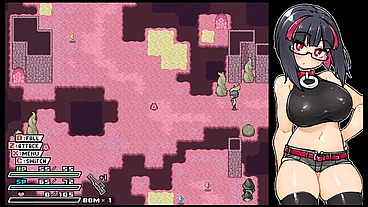 Rignetta's Adventure [ Monsters Hentai Game ] Ep.10 non stop squirting from alien futanari creampie