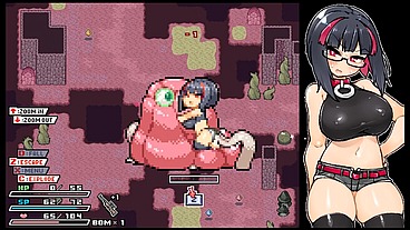 Rignetta's Adventure [ Monsters Hentai Game ] Ep.10 non stop squirting from alien futanari creampie