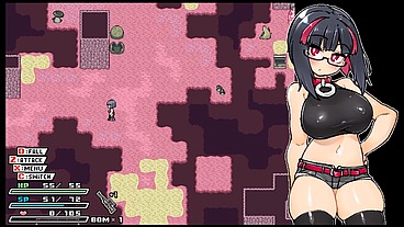 Rignetta's Adventure [ Monsters Hentai Game ] Ep.10 non stop squirting from alien futanari creampie