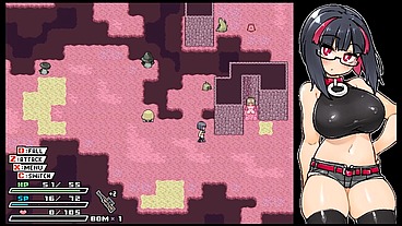 Rignetta's Adventure [ Monsters Hentai Game ] Ep.10 non stop squirting from alien futanari creampie