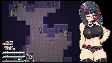 Rignetta's Adventure [ Monsters Hentai Game ] Ep.10 non stop squirting from alien futanari creampie