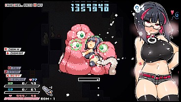 Rignetta's Adventure [ Monsters Hentai Game ] Ep.10 non stop squirting from alien futanari creampie