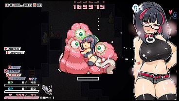 Rignetta's Adventure [ Monsters Hentai Game ] Ep.10 non stop squirting from alien futanari creampie