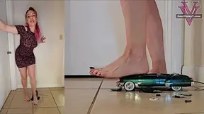 Destroying your rare expensive model car and verbally humiliating you