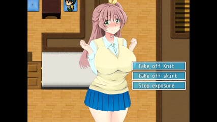 Hentai Exposure Game Part-time Exhibitionist Girl 3