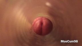 SHAG FLESHLIGHT 1-st TIME INSIDE GLANCE (PHAT JIZZ SHOT)