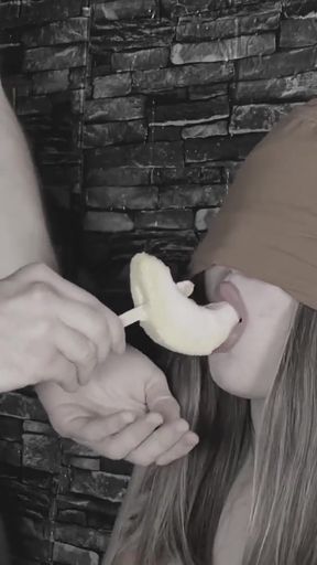 ICE CREAM GAME. My Step Sis getting a big loads of cum in her Face during the Game of Taste   Clip 3