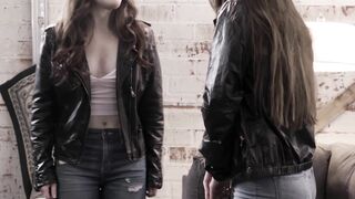 Petite Bi-Curious BFF'S Share A Sex Toy And Each Other