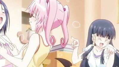 Compilation of Ecchi Hentai Porn Fanservice Featuring Love Ru and Friends