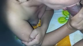 O safado me botou pra chupar e gozou muito ma minha boca