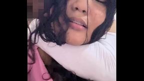 &iexcl_Gracias Tinder! &iexcl_ Latina culo grande con enormes tetas pide que la grabe despues de la primera cita! X4