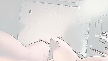 Chair BBW Ass Shake Anime Version